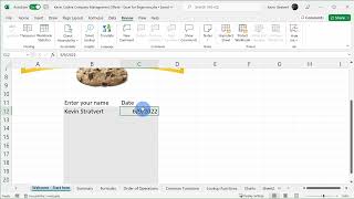 13-2. Share and collaborate: Protect workbook