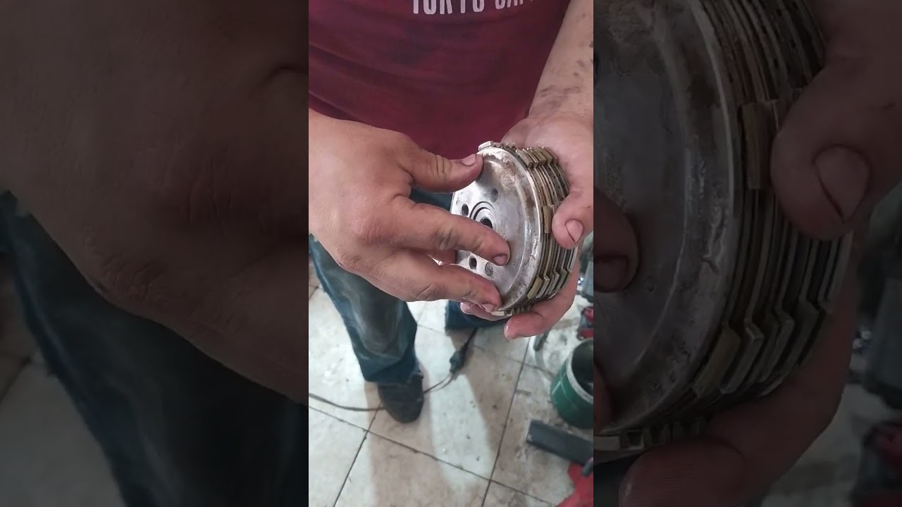 CBF CAMBIO DISCOS DE CLUTCH Y TRUCO. parte 2