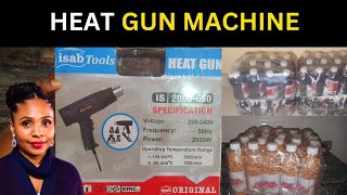 Unboxing Heat Gun Machine For Packaging How To Use Heat Gun