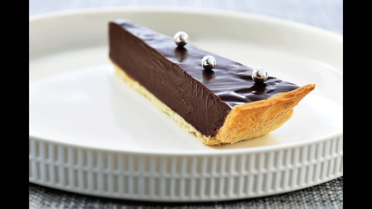 Chocoladeganache-taart met zanddeeg | De Gastentafel