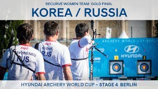 : Korea v Russia  Recurve Men Team Bronze Final | Berlin 2017