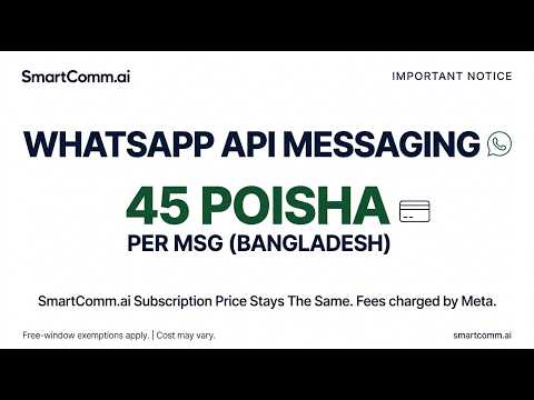 What changes in WhatsApp API pricing on 1 October 2026?
