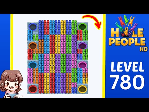 Hole People Level 780 Solution Walkthrough