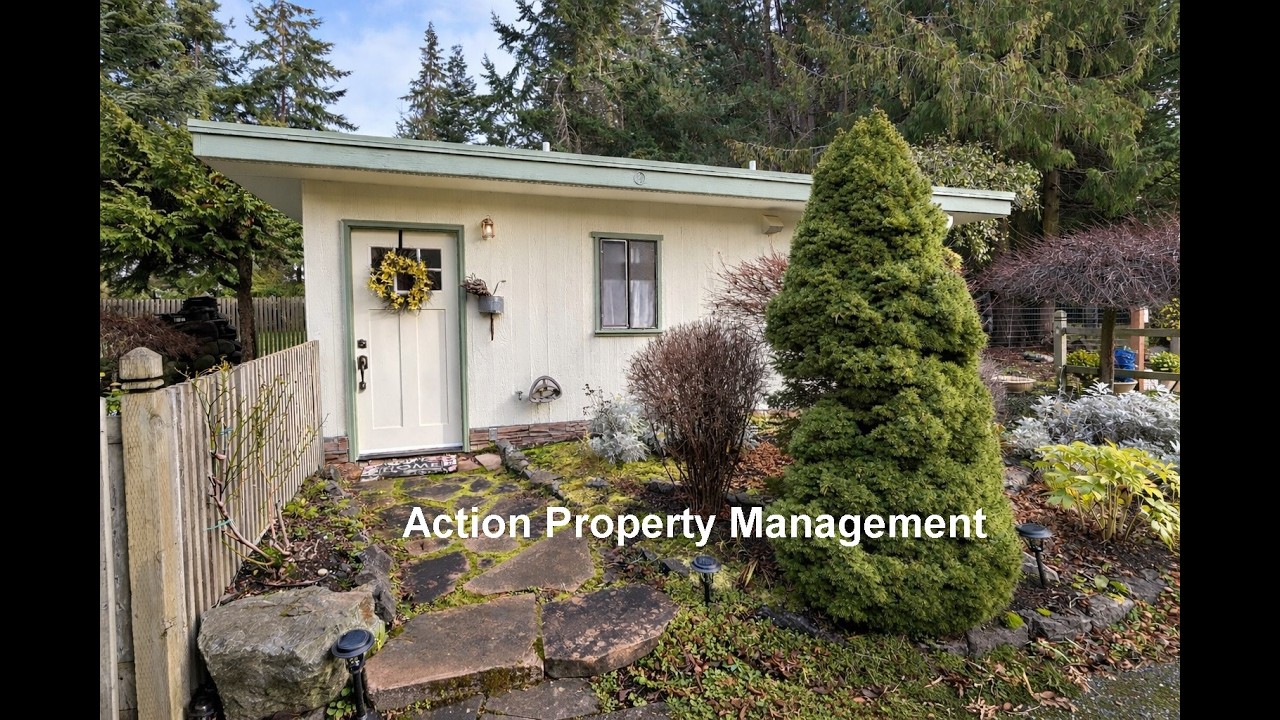 Sequim property management  215 Amber Lane Cabin tour