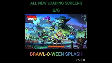 ALL NEW LOADING SCREENS IN BRAWL STARS #brawlstars #halloween #ziggy #mina #subwaysurfers #collab