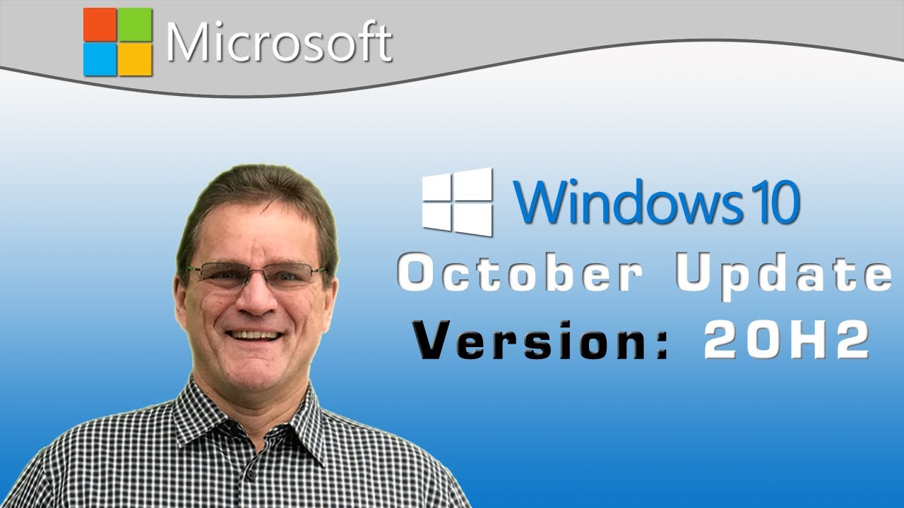 Windows 10 October 2020 (20H2) Update - YouTube