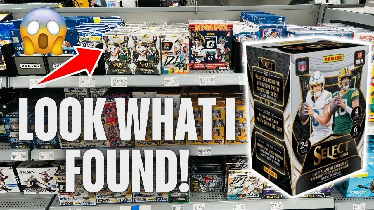 🚨LOOK WHAT I FOUND AT THIS MASSIVE SPORTS CARD RESTOCK! 2024 SELECT FOOTBALL BLASTERS! WE PULLED 🔥!