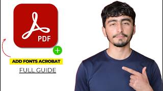 How to Add Fonts to Adobe Acrobat 2026