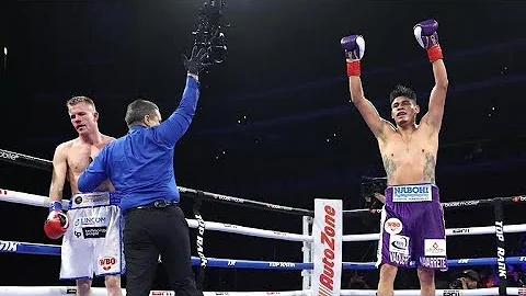 EMANUEL NAVARETTE survives a scare to controversially stop LIAM WILSON in a long-count thriller.