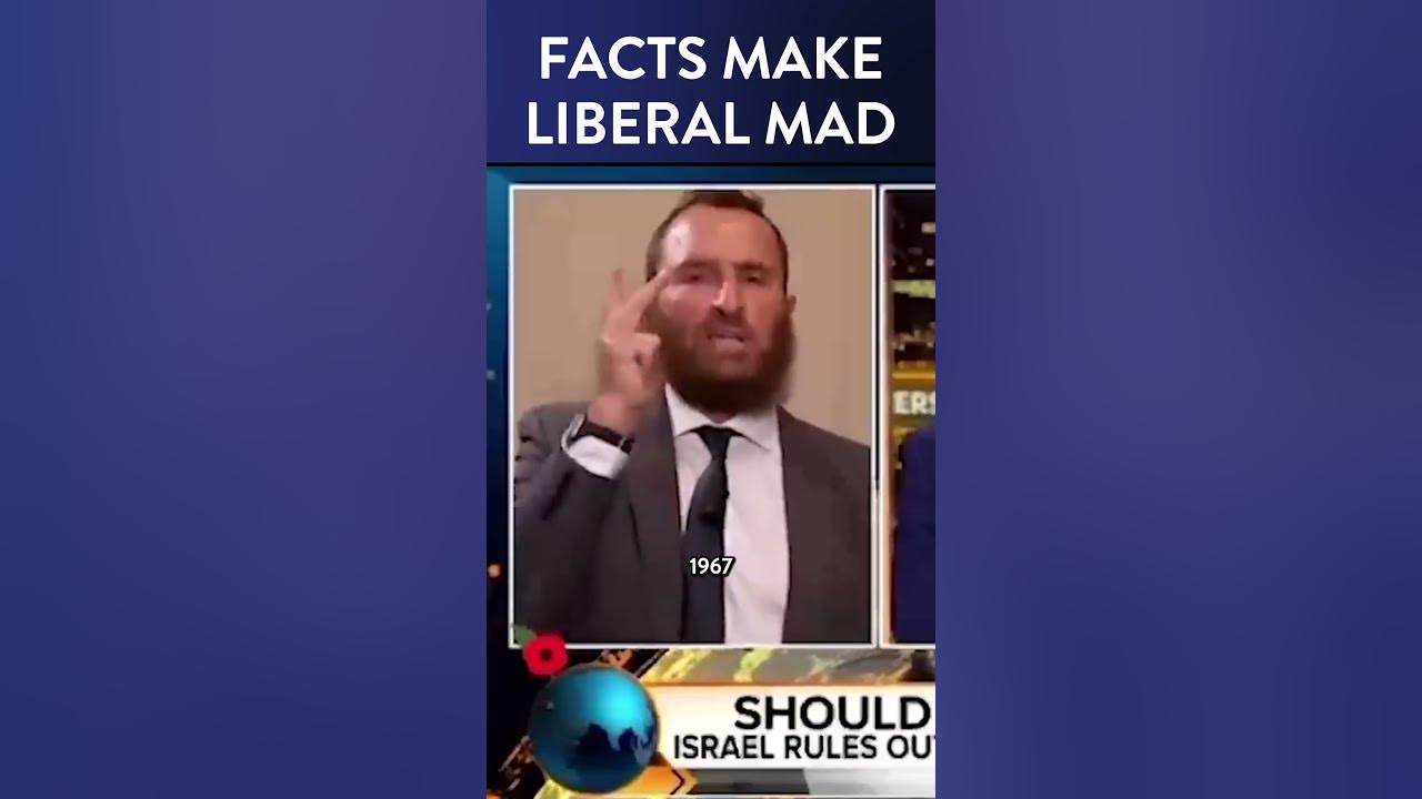 Watch Liberal Get Enraged as Rabbi Calmly Reads Simple Facts #Shorts