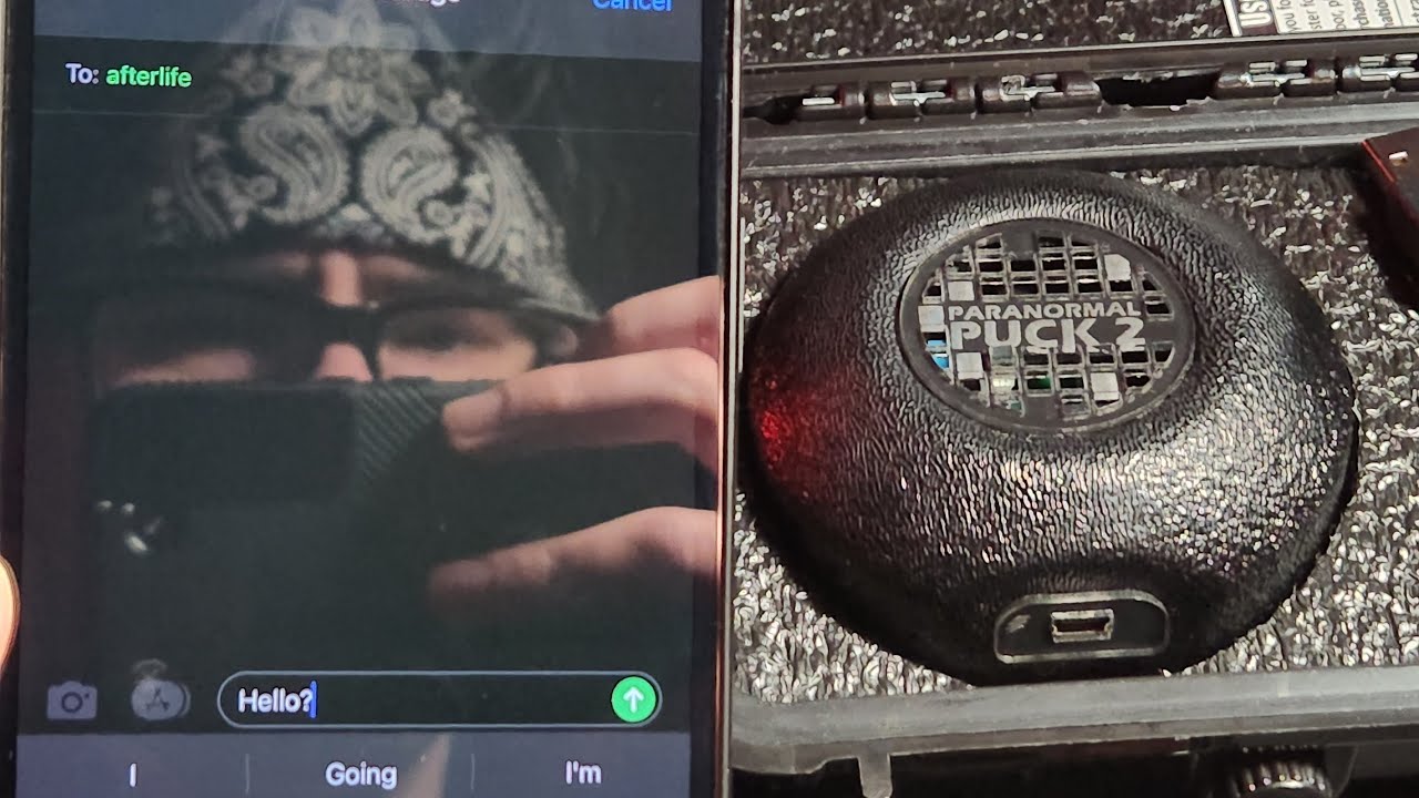 CAN SPIRITS TEXT US? In Real Time? Paranormal Puck 2 OG