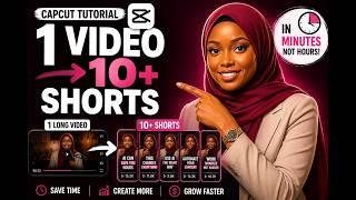 Turn 1 Video Into 10+ Shorts Automatically (CapCut Tutorial)