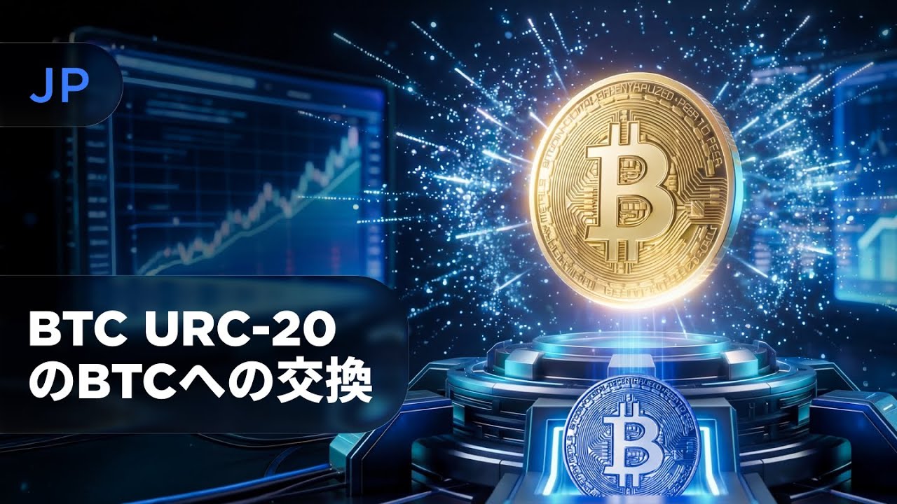 BitcoinネットワークでBTC URC-20をBTCに交換し、出金する方法