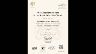Hugh Waldock ABRSM Grade 4 Piano Programme