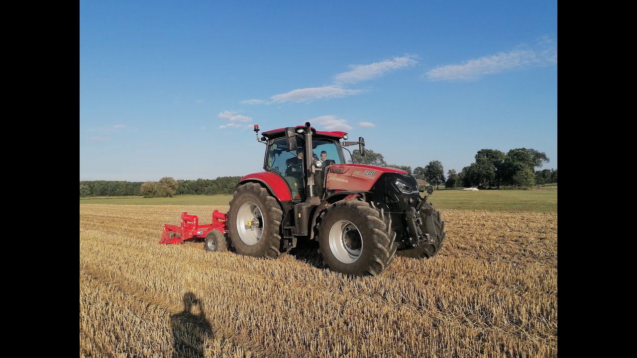 Testy Ciągnika Case Pumy & nowego głębosza 💪