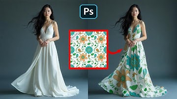 How to Add Patterns to Clothing in Photoshop | Easy DIY Fashion Tutorial