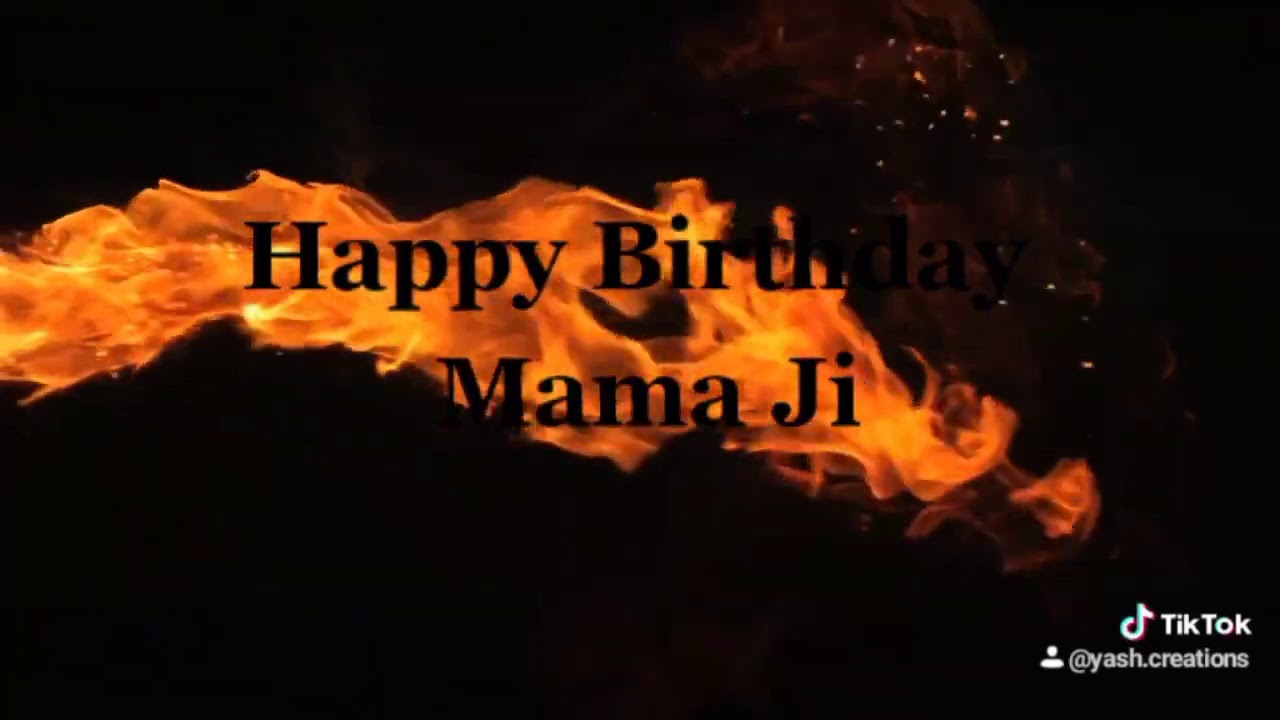  Happy  birthday  Mama  ji   bhai  new  whatsapp  status  song happy birthday status song  tiktok