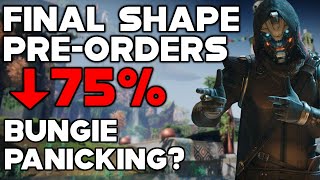 SHOCKING Prerelease Numbers For Destiny 2 THE FINAL SHAPE DLC