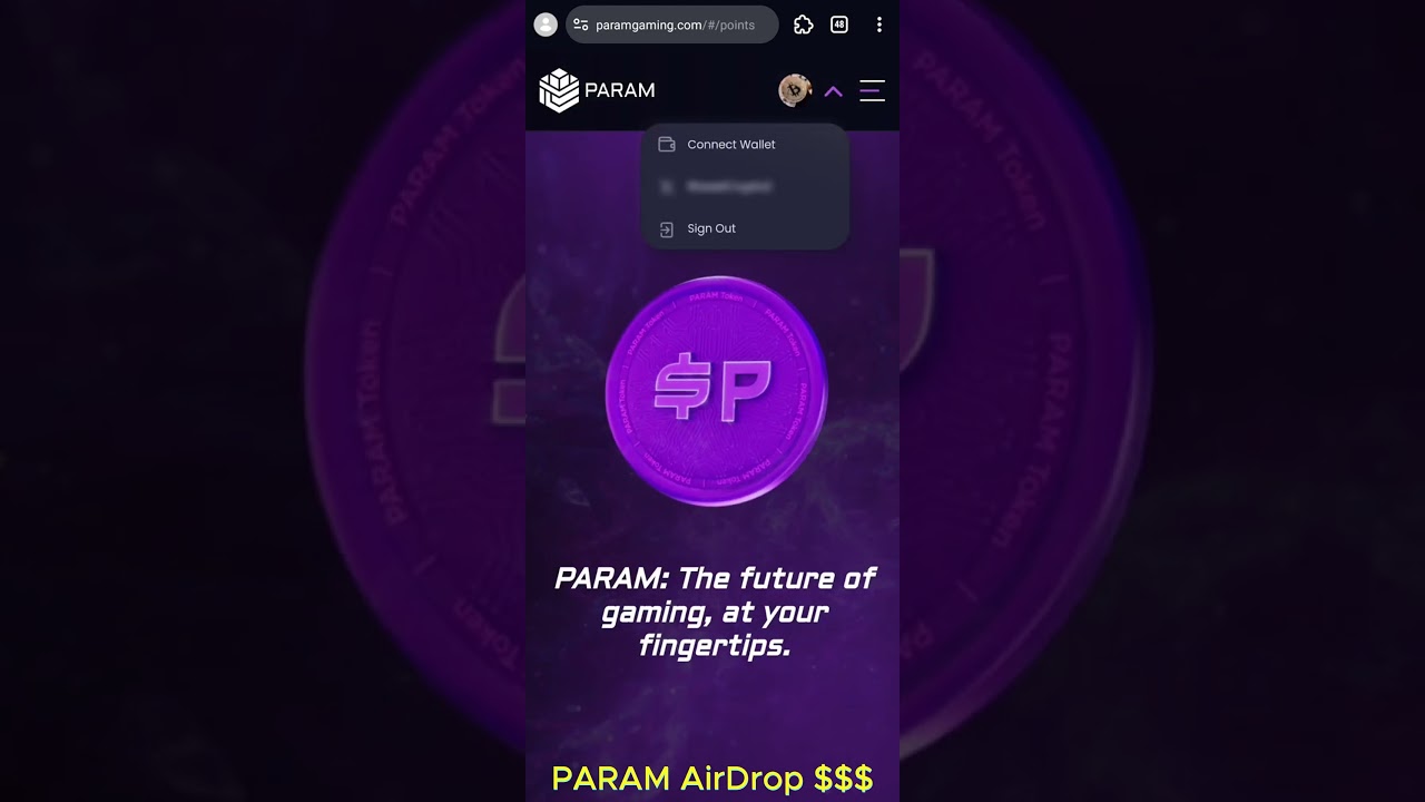 Param Gamin Airdrop, Param Airdrop, Param Labs, Param Coin