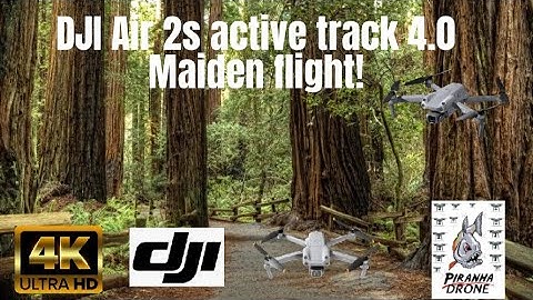 DJI Air 2s active track 4.0 maiden flight!!!