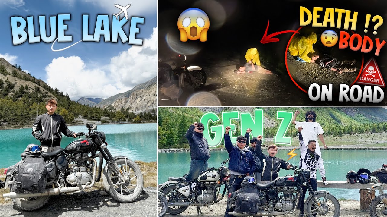💀Body Found on Roadside😰⁉️ | Finally, at BLUE LAKE 😍💙MANANG VLOG | - Rahul Thakuri