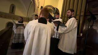 Lux aeterna: Communio of Victoria's Requiem Mass for 4 voices