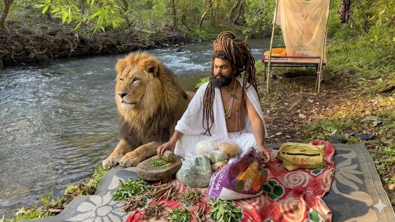 बाल बैरागी संत की घोर तपस्या चित्रकूट मंदाकिनी नदी के किनारे जंगल में