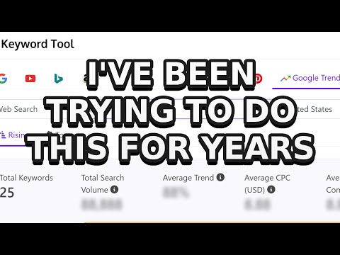 MAKE GOOGLE TRENDS