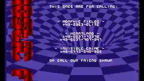 Amiga Intro : BBS Intro / Agnostic Front (1993)