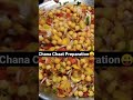 Chana Chat Preparation😛 #Shorts #Ytshorts