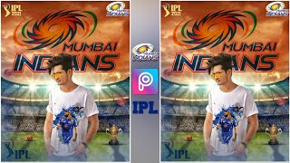 Picsart New Style Mumbai Indians Photo Editing | IPL Mumbai Indians photo Editing in PicsArt screenshot 1