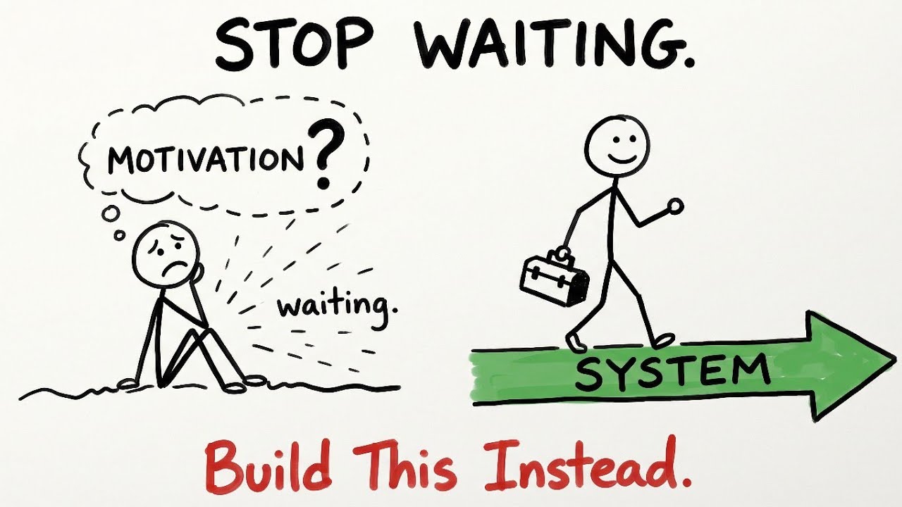 Stop Waiting for Motivation: Build This Simple System for Consistent Success