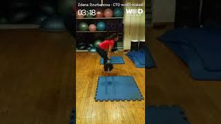 Cyprus Throwdown Qualifier Workout 18.3 scaled woman Zdena Dzurbanova