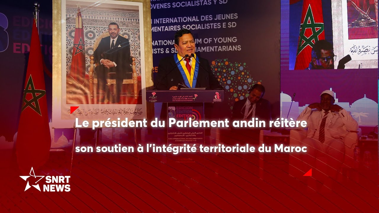 Le président du Parlement andin réaffirme son soutien à l’intégrité ...