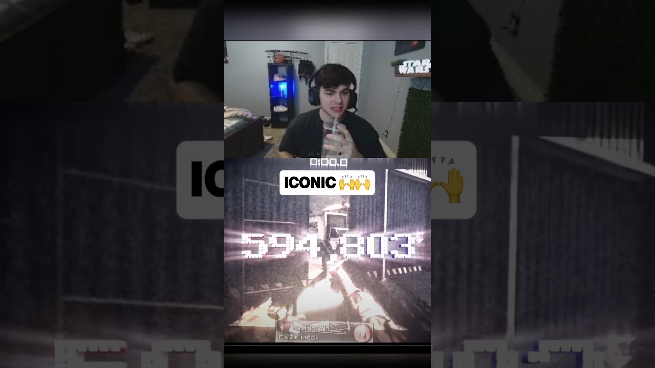 Iconic faze tage man.😭 #cod #callofduty #mw2 #trickshots