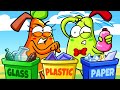 Make Sure to Recycle || How to Clean Up Trash and Recycle by Pear Couple