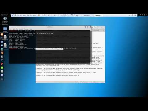 Tugas ISA, Cara mencari password orang dengan kalilinux