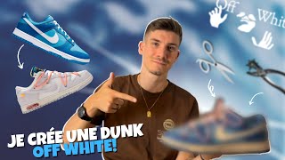 CUSTOM : JE CRÉE UNE DUNK OFF WHITE ✂️☕️ ( Tuto, onfeet & outfits )