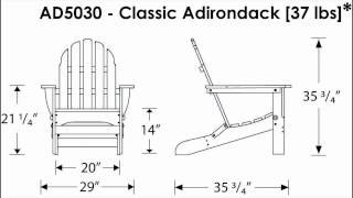 Best Plastic Adirondack Chairs Orange.wmv.