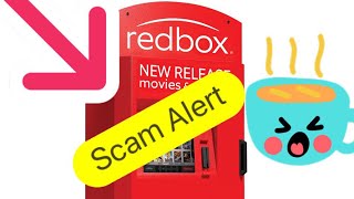 I almost got scammed at Redbox