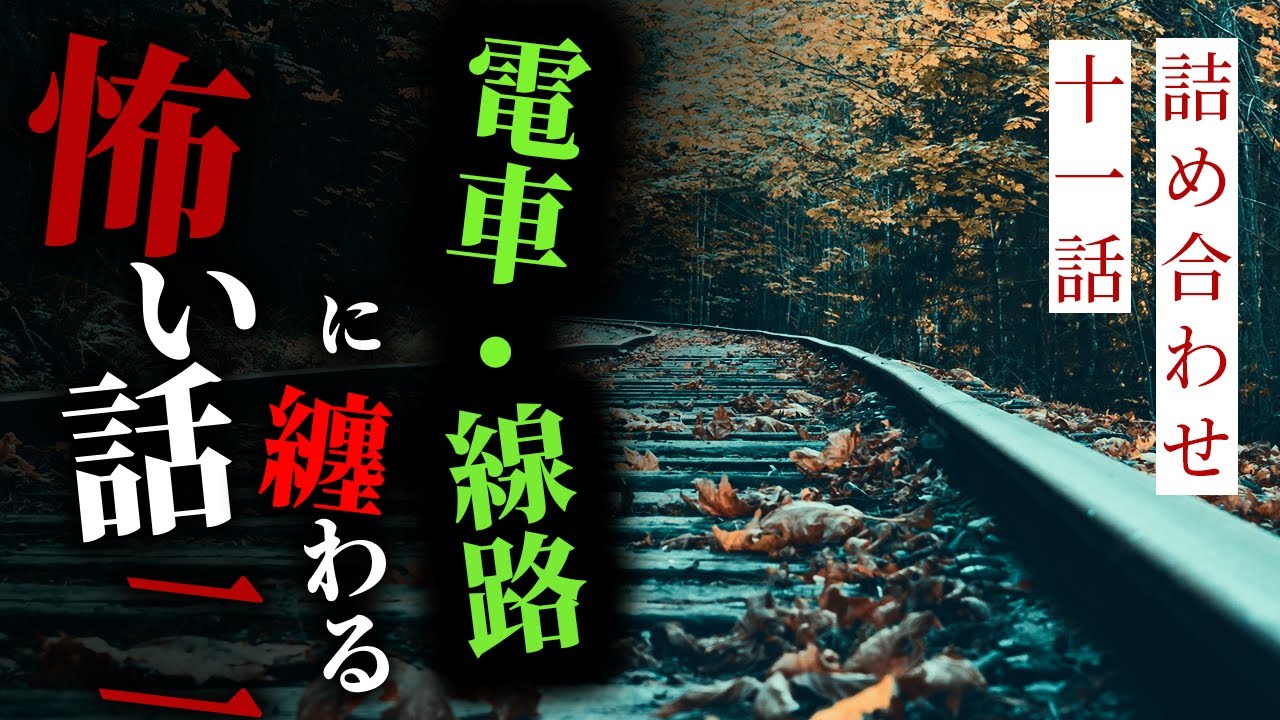 【怪談朗読】電車・線路に纏わる怖い話その二 十一話詰め合わせ【りっきぃの夜話】