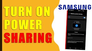 How to turn on power sharing on Samsung? screenshot 4