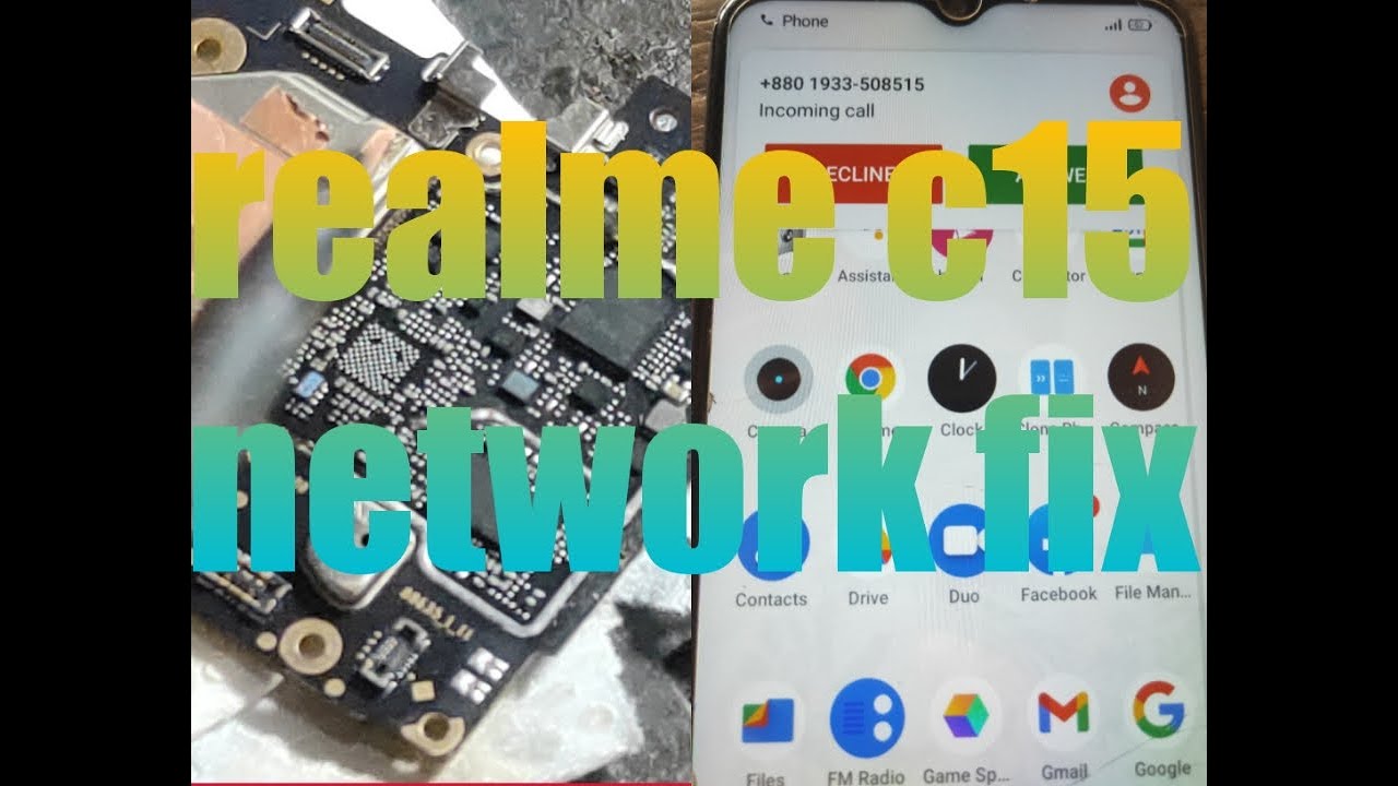 realme c15 network ic problem YouTube
