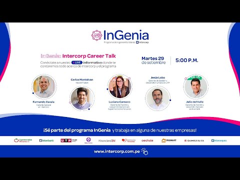 InGenia: Intercorp Career Talk