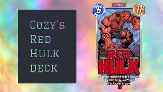 Marvel Snap Fun: Testing a Red Hulk Deck from Cozy