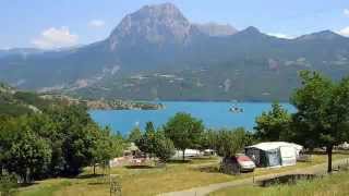 Lac de Serre-Poncon, juli 2005.