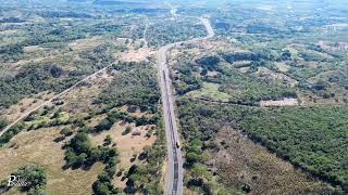 Canal Seco: Vuelo Dron de Caridad a Aramecina con Vista al Río Goascorán y Tierras Salvadoreñas