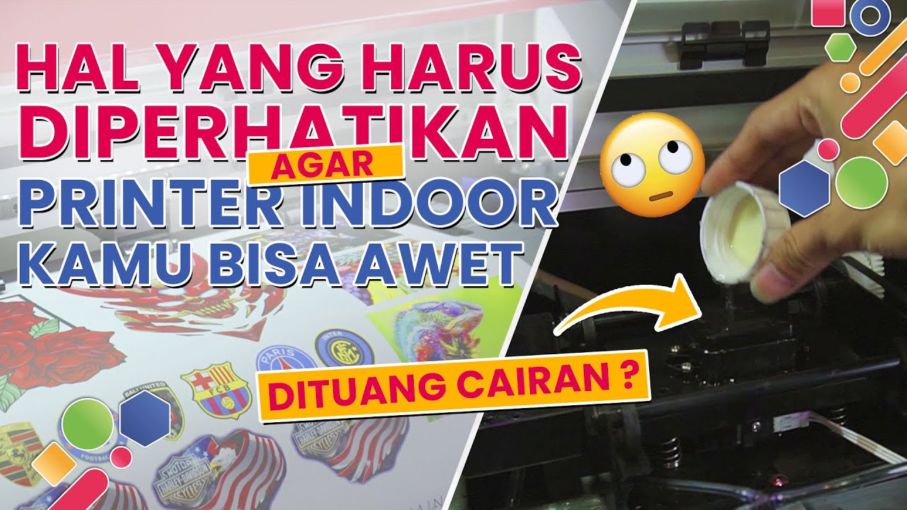 CARA MERAWAT MESIN PRINTING ECOSOLVENT AGAR HASIL TETAP BAGUS