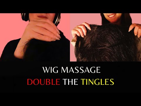 Wig Scratching ASMR | Talking vs Silent – Choose Your Perfect Tingle