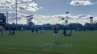 Watch: Florida Gators Spring Practice clips of quarterbacks and receivers